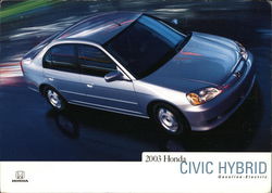 2003 Honda Civic Cars Postcard Postcard Postcard