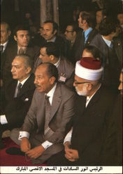 President Sadat of Egypt Postcard