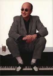 Paul Shaffer Chocolate Milk Ad Campaign Postcard