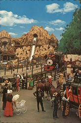 Knott's Berry Farm & Ghost Town - Calico Square Postcard