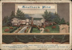 Southern Pine Home, Southern Pine Association Postcard