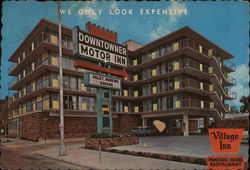 The Downtowner Motor Inn Postcard