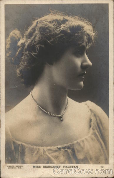 Margaret Halstan Actresses Postcard