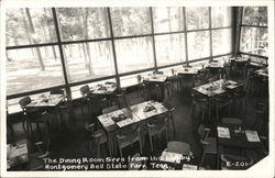 The Dining Room Seen from the Lobby - Montgomery Bell State Park Postcard