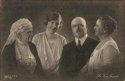 The Kon Family Portrait Postcard