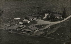 Aerial View of Farm Landscapes Postcard Postcard Postcard