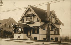 House on Residential Street Seattle, WA Postcard Postcard Postcard