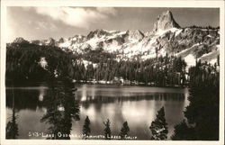 543 - Lake George, Mammoth Lakes Calif. Postcard