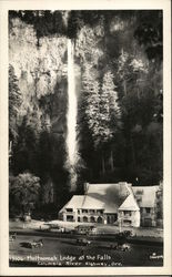 Multnomah Lodge at the Falls Postcard