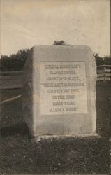 General John Stark's Camping Ground Monument Postcard