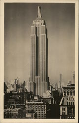 Empire State Building Postcard