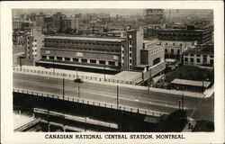 Canadian National Central Station Postcard