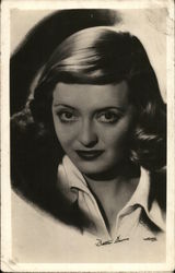 Bette Davis Actresses Postcard Postcard Postcard