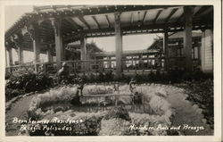 Bernheimer Residence, Miniature Pools and Bronzes Postcard