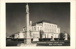 Matagorda County Court House Postcard