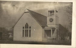 White Church Churches Postcard Postcard Postcard