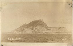 Rock of Gibraltar Spain Postcard Postcard Postcard