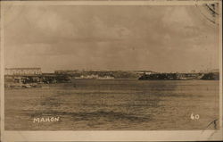 View of Mahon Spain Postcard Postcard Postcard