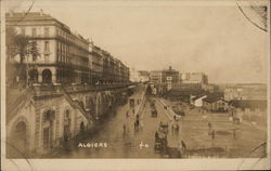 Street in Algiers Postcard