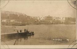 View of City and Bay Postcard