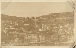 View of Town Villefranche, France Postcard Postcard Postcard