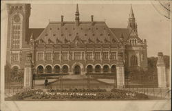 The Peace Palace at the Hague The Hauge, Netherlands Benelux Countries Postcard Postcard Postcard