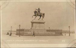 Statue of Napoleon Bonaparte Postcard