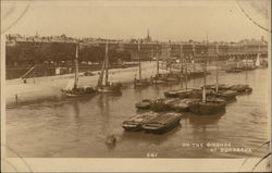 On the Gironde at Bordeaux France Postcard Postcard Postcard