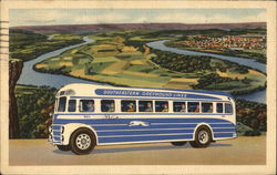 Southeastern Greyhound Lines - Florida Limited Postcard