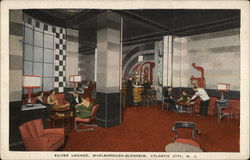 Marlborough-Blenheim Hotel - Silver Lounge Postcard