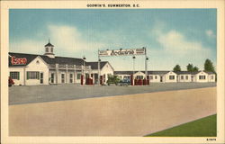 Godwin's Motor Court Postcard