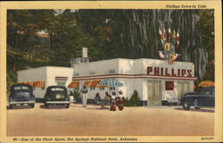 Phillips Drive-In Cafe Postcard