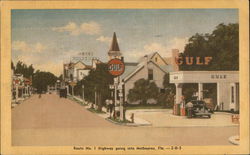 Route No.1 Highway Postcard