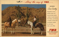 Southwest Sun Country, Trans World Airlines Postcard