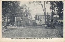 Pickerings Tea Room and Camp Grounds Hoosick Falls, NY Postcard Postcard Postcard