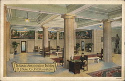 H. J. Heinz Co. - Rotunda, Administration Building Pittsburgh, PA Postcard Postcard Postcard