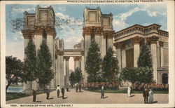 Rotunda of Fine Arts Postcard