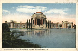 Palace of Fine Arts 1915 Panama-Pacific Exposition Postcard Postcard Postcard