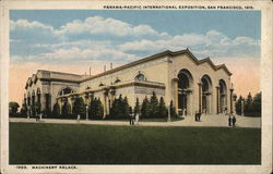 Machinery Palace 1915 Panama-Pacific Exposition Postcard Postcard Postcard