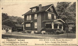 Tourist Home Postcard