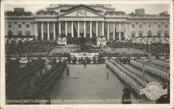 West Point Cadets and Naval Academy Midshipmen at Inaugural Ceremonies March 4, 1913 Military Postcard Postcard Postcard