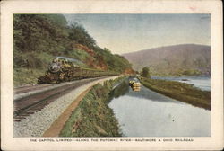 The Capitol Limited - Baltimore & Ohio Railroad Postcard