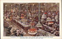 Vantine's Oriental Store - View from Balcony Tea Room New York, NY Postcard Postcard Postcard