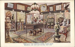 Vantine's - The Oriental Store, Curio Room Postcard