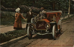 Knox Automobile - Go Out on th Parkway, the Darkway, the Larkway Cars Postcard Postcard Postcard