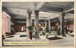 Foyer, H.J. Heinz Co., Administrative Building Postcard