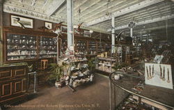 Roberts Hardware Co. - Office and Salesroom Utica, NY Postcard Postcard Postcard