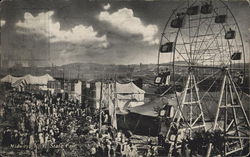 View of State Fair Postcard