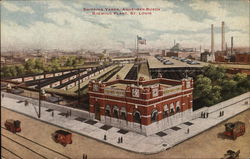 Anheuser-Busch Brewing Plant - Shipping Yards St. Louis, MO Postcard Postcard Postcard