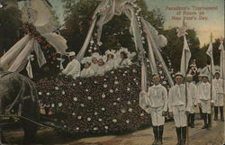 Tournament of Roses, New Year's Day Pasadena, CA Postcard Postcard Postcard